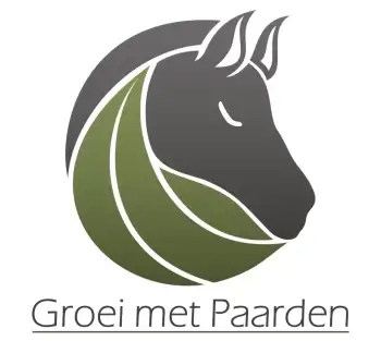 Logo groei met paarden